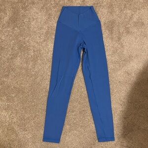 Aerie Offline Electric Blue Crossover Leggings